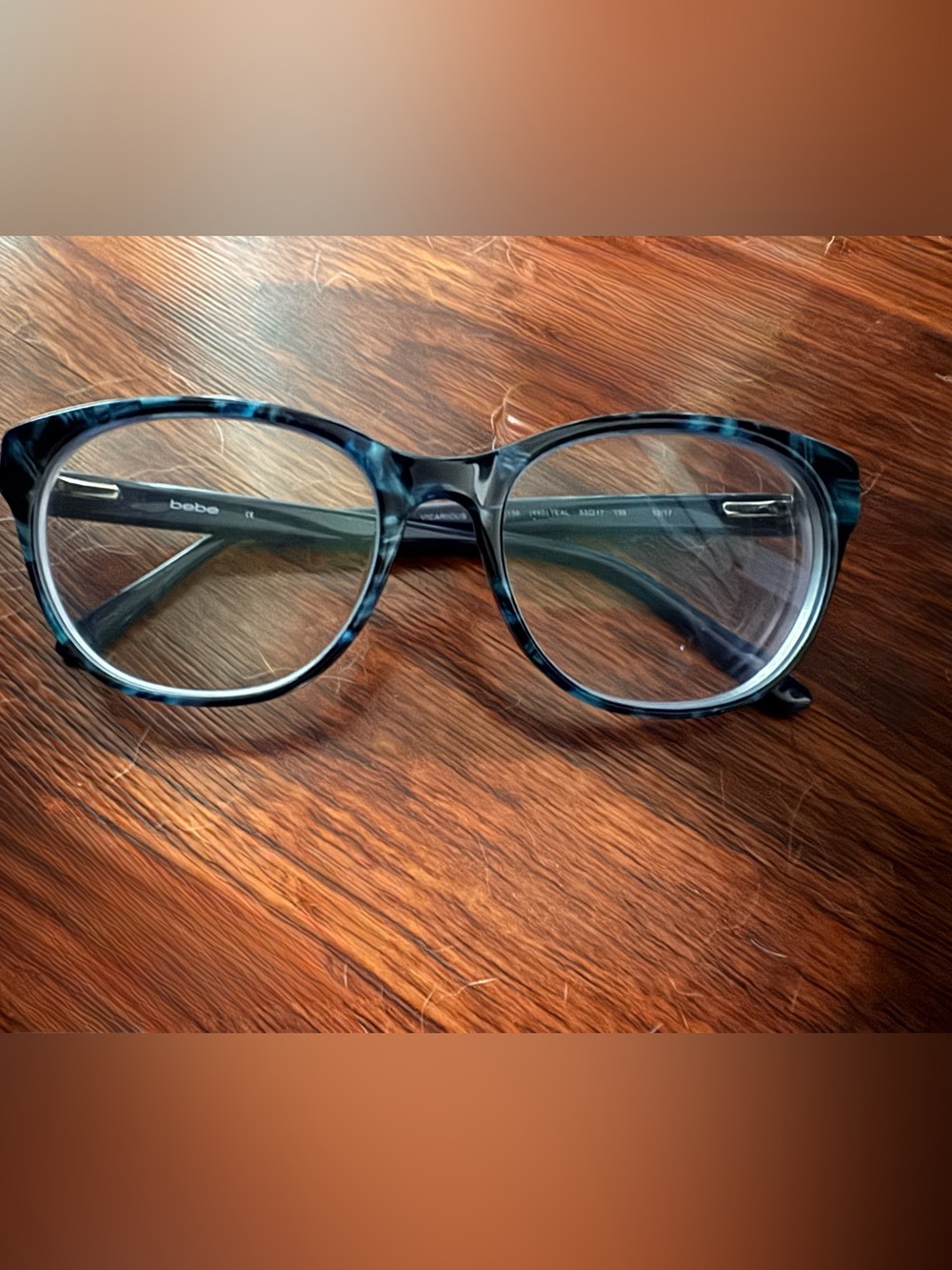 NEW bebe Blue/Teal Optical Eyeglasses